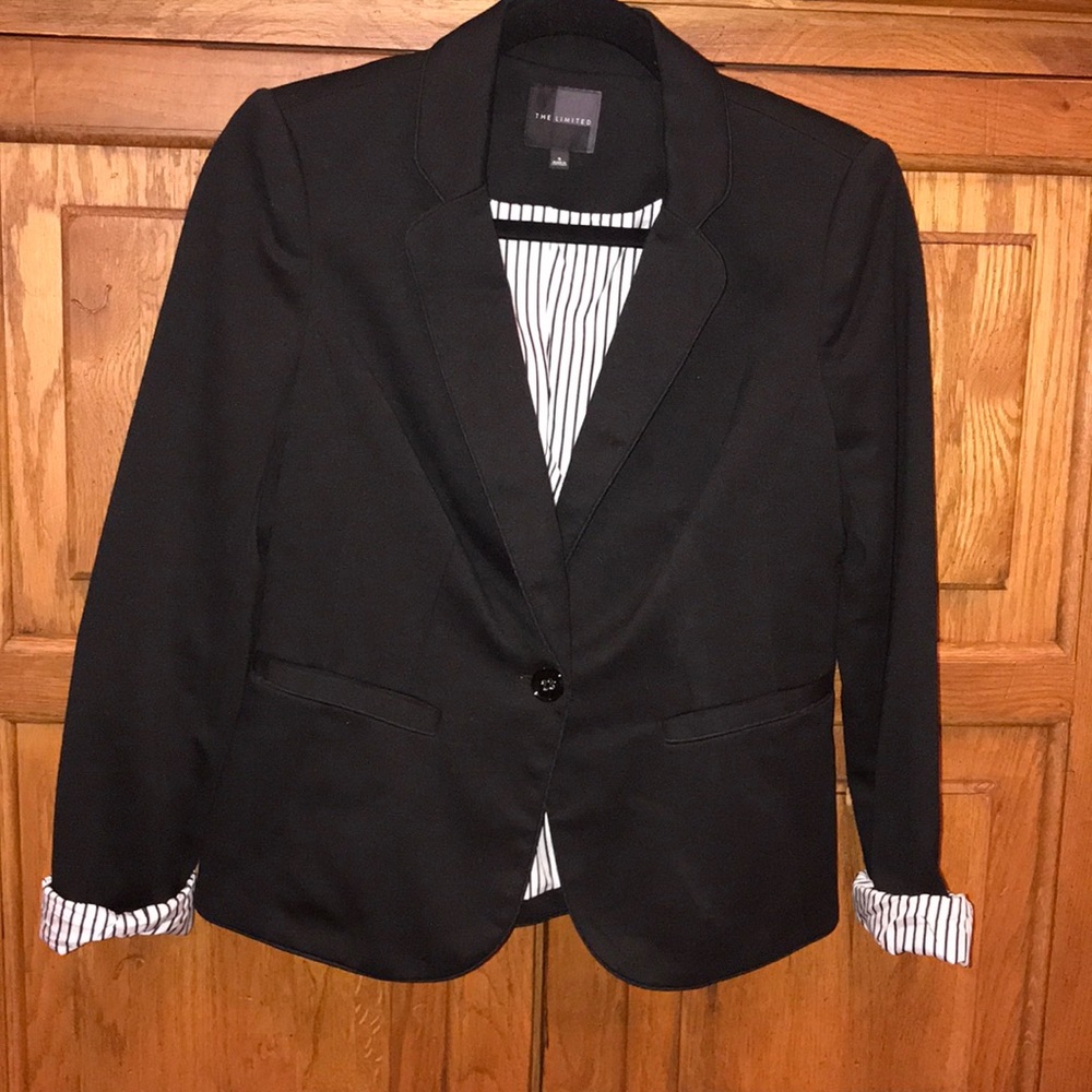The Limited Black Blazer Small